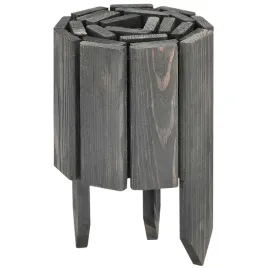 obrzeze-palisada-ogrodowa-plot-drewniany-trawnikowy-wbijany-antracyt-15x110