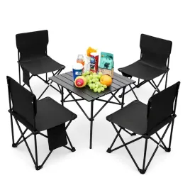 zestaw-turystyczny-5w1-stolik-i-4-krzesla-czarny-wedkarski-skladany