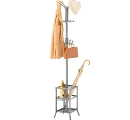 wieszak-na-ubrania-stojacy-12-haczykow-ze-stojakiem-na-parasol-185-cm-szary