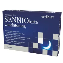 vitadiet-sennio-forte-z-melatonina-30-kapsulek