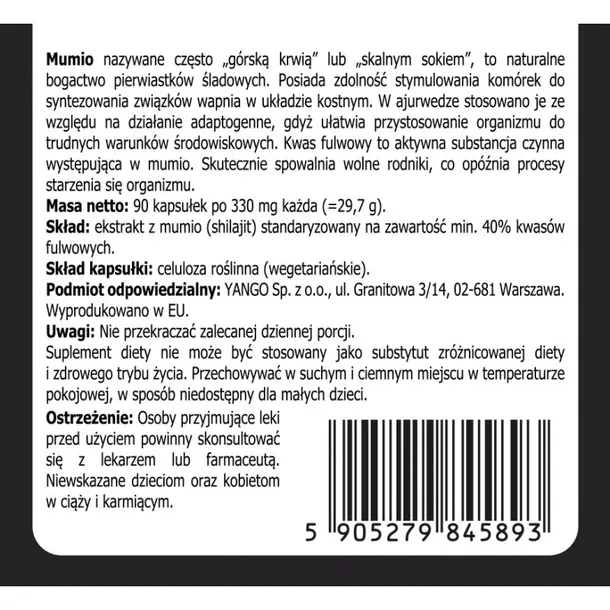 yango-mumio-shilajit-90-kapsulek-pojemnosc-10-ml