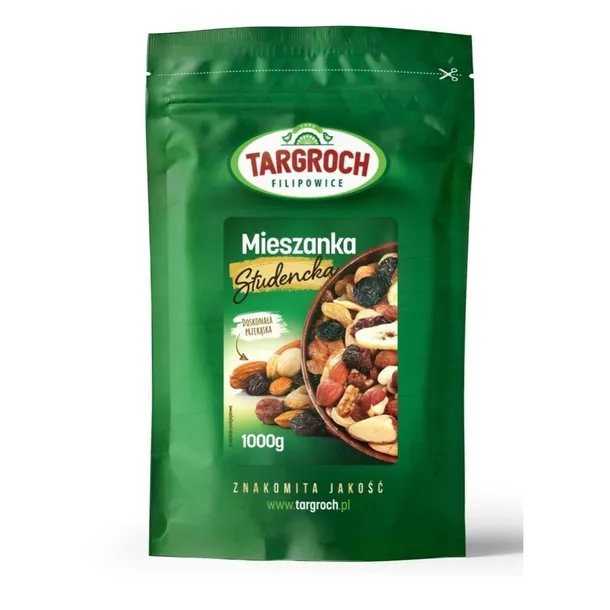 targroch-mieszanka-studencka-1kg-skladniki-mieszanki-chipsy-bananowe-migdaly-orzechy-brazylijskie-orzechy-nerkowca-orzechy-wloskie-orzeszki-ziemne-rodzynki