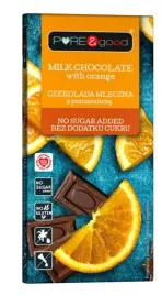 pure-and-good-czekolada-mleczna-z-pomarancza-bez-dodatku-cukru-75g