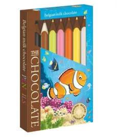 severka-belgijskie-czekoladowe-kredki-ryby-100-g