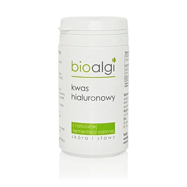 Kwas hialuronowy kapsułki - stawy i skóra 80 kaps bioalgi