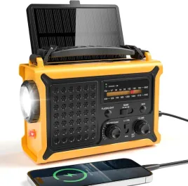 radio-awaryjne-solarne-na-korbke-powerbank-12000mah-latarka-sos-am-fm