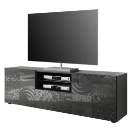 wloska-szafka-rtv-pod-tv-antracyt-18cm-wysoki-polysk-vernis-wyprzedaz