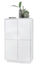 komoda-biala-lakierowana-wysoki-polysk-4-drzwi-92x145-wysoka-do-salonu-ajsa
