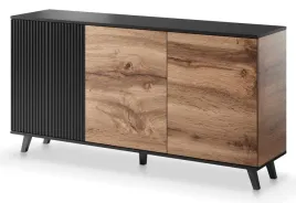 komoda-lamele-dab-wotan-czarny-160-cm-lamel