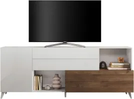 wloska-szafka-rtv-z-szufladami-lakier-bialy-polysk-dab-mercure-241cm-tanda