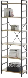 regal-dab-dziki-6-polek-czarny-184-cm-loftowy-baker