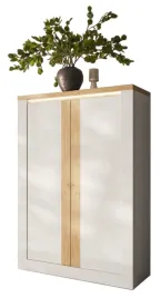 komoda-wysoka-wloska-2-drzwi-lakier-bialy-polysk-dab-cadiz-160cm-reno
