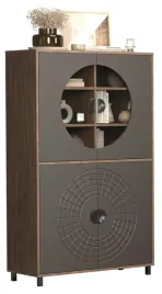 witryna-do-salonu-folia-perlowy-braz-ze-struktura-3d-163cm-hope