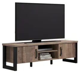 szafka-rtv-2-drzwi-do-salonu-dab-tabak-czarny-loft-166cm-elora