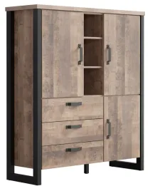 komoda-wysoka-z-szufladami-dab-tabak-czarny-do-salonu-loft-138cm-elora