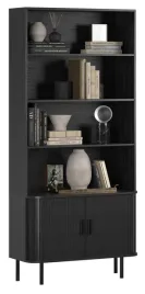 regal-na-ksiazki-do-salonu-otwarty-3-polki-laminat-jesion-czarny-172cm-milo