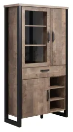 witryna-szeroka-z-szuflada-dab-tabak-czarny-do-salonu-loft-106cm-elora