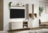 polka-scienna-kaszmir-dab-do-salonu-140cm-orbit-glebokosc-mebla-22-cm