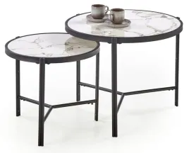 zestaw-2-stolikow-kawowych-okraglych-bialy-marmur-czarny-cima