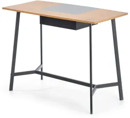 biurko-loftowe-prostokat-dab-zloty-czarny-felino100x50cm