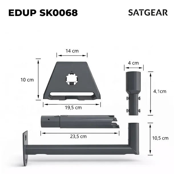 uchwyt-scienny-do-starlink-gen-3-edup-sk0068-stan-nowy-kod-producenta-edup