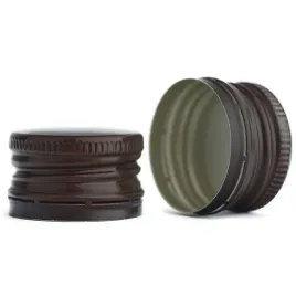 100x-zakretki-do-butelek-fi-28mm-brazowy-zakretka-do-butelek-28x18mm