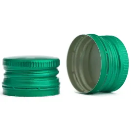 100x-zakretki-do-butelek-fi-28mm-zielony-zakretka-do-butelek-28x18mm