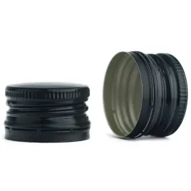 100x-zakretki-do-butelek-fi28mm-czarny-zakretka-do-butelek-28x18-aluminiowa