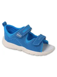 chlopiece-sandalki-niebieskie-befado-r-28