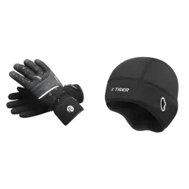 rekawice-rowerowe-ocieplane-zimowe-zelowe-m-czapka-pod-kask-rowerowy-zima