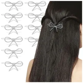 10x-spinka-srebrna-do-wlosow-metalowa-wsuwka-dla-kobiet-na-prezent-kokardka