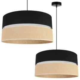 lampa-wiszaca-zyrandol-sufitowa-abazur-45cm-czarny