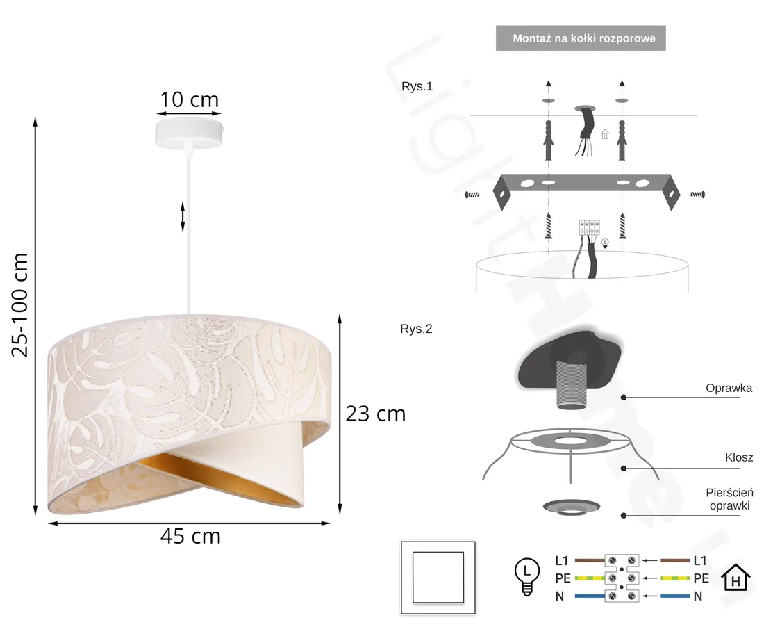 lampa-wiszaca-sufitowa-abazur-skos-liscie-45-cm
