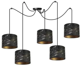 lampa-wiszaca-sufitowa-abazur-pajak-wzor-zloto