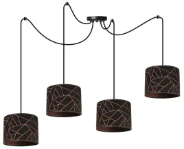 lampa-wiszaca-sufitowa-abazur-pajak-wzor-miedz