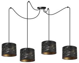 lampa-wiszaca-sufitowa-abazur-pajak-wzor-zloto