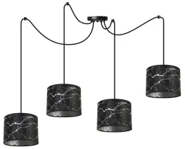 lampa-wiszaca-sufitowa-abazur-pajak-wzor-srebro