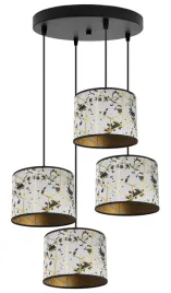 lampa-wiszaca-zyrandol-sufitowa-abazur-wzor-zloto