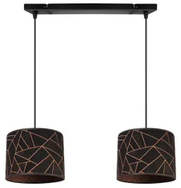 lampa-wiszaca-zyrandol-sufitowa-abazur-wzor-miedz