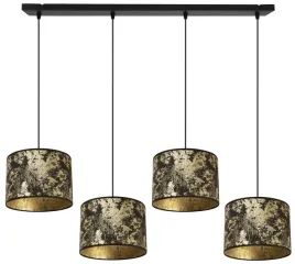 lampa-wiszaca-zyrandol-sufitowa-abazur-wzor-zloto