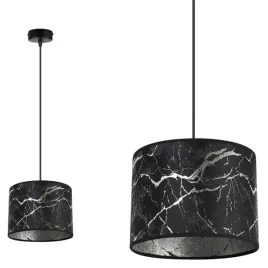 lampa-wiszaca-sufitowa-abazur-marmur-srebrny