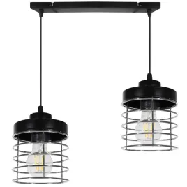 lampa-wiszaca-sufitowa-zyrandol-chrom-druciak-led