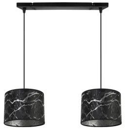 lampa-wiszaca-zyrandol-sufitowa-abazur-wzor-srebro
