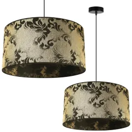 lampa-wiszaca-zyrandol-sufitowa-abazur-zloty-wzor