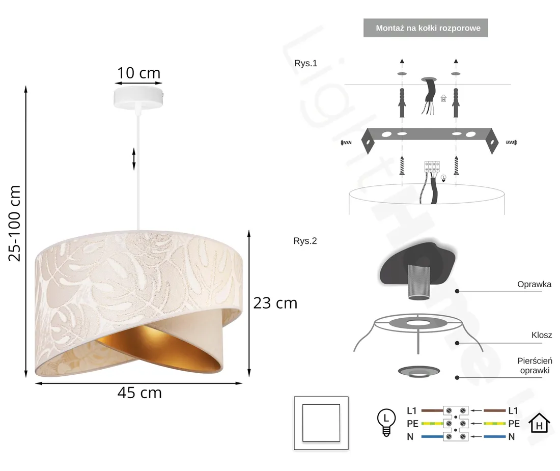 lampa-wiszaca-sufitowa-abazur-skos-liscie-45-cm