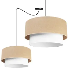 lampa-wiszaca-zyrandol-abazur-pajak-bialy-tort
