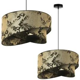 lampa-wiszaca-zyrandol-sufitowa-abazur-zloty-wzor