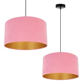 lampa-wiszaca-zyrandol-sufitowa-zloty-abazur-welur