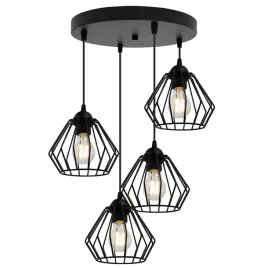 lampa-wiszaca-druciana-czarna-loft-zyrandol-led