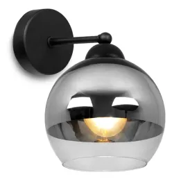 elegancka-lampa-kinkiet-szklany-klosz-chrom-led